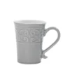 Abby Gray 16 Piece Dinnerware Set, Service for 4