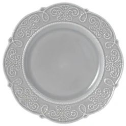 Abby Gray 16 Piece Dinnerware Set, Service for 4
