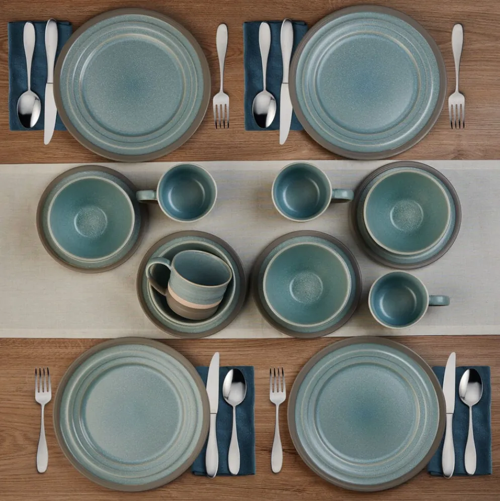 Adina 16 Piece Dinnerware Set, Service for 4