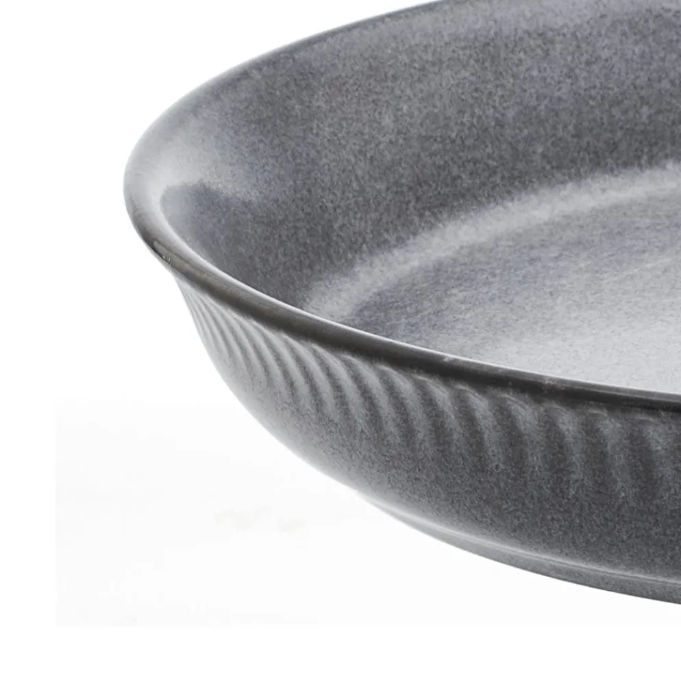 Amara Slate 6 Piece Dinnerware Bowl Set, Service for 2