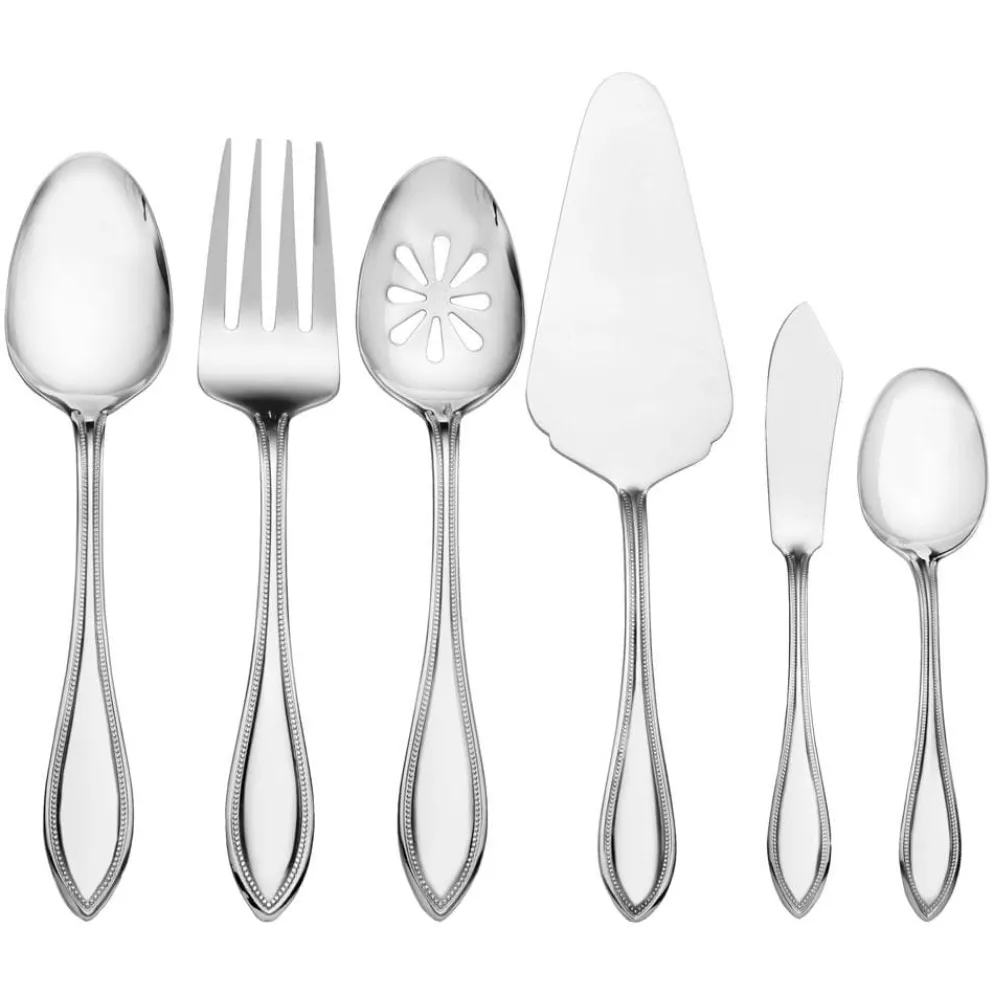 American Bead 53 Piece Flatware Set, Service for 8