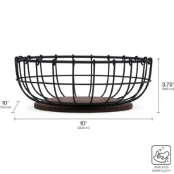 Anvil Cage Centerpiece Basket
