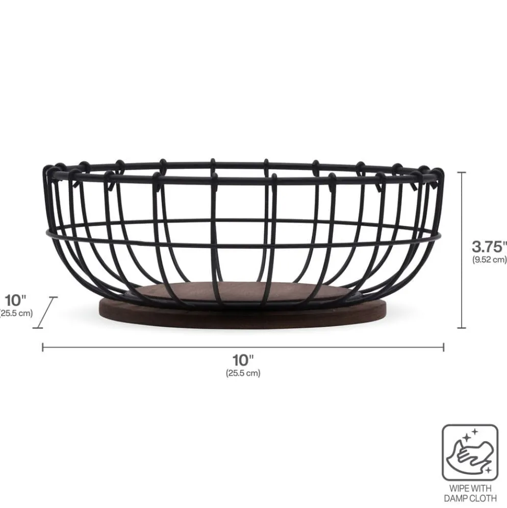 Anvil Cage Centerpiece Basket