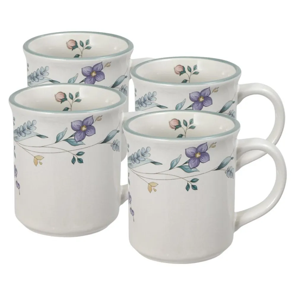 April Set of 4 Mugs