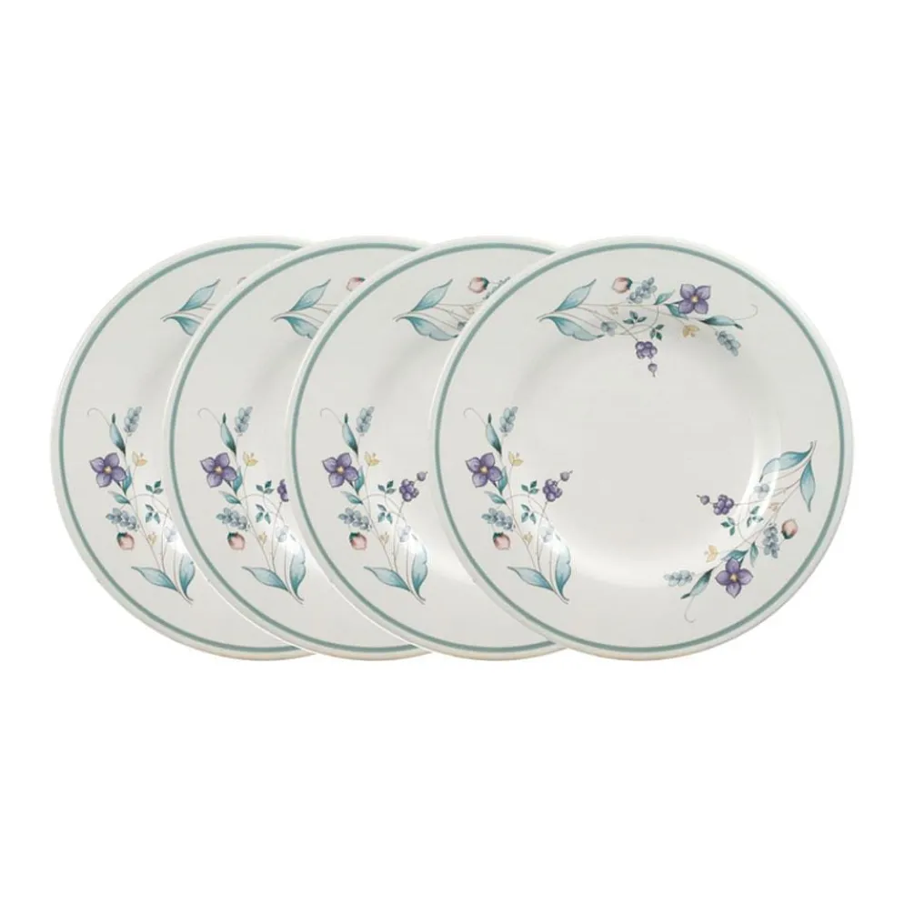 April Set of 4 Salad Plates