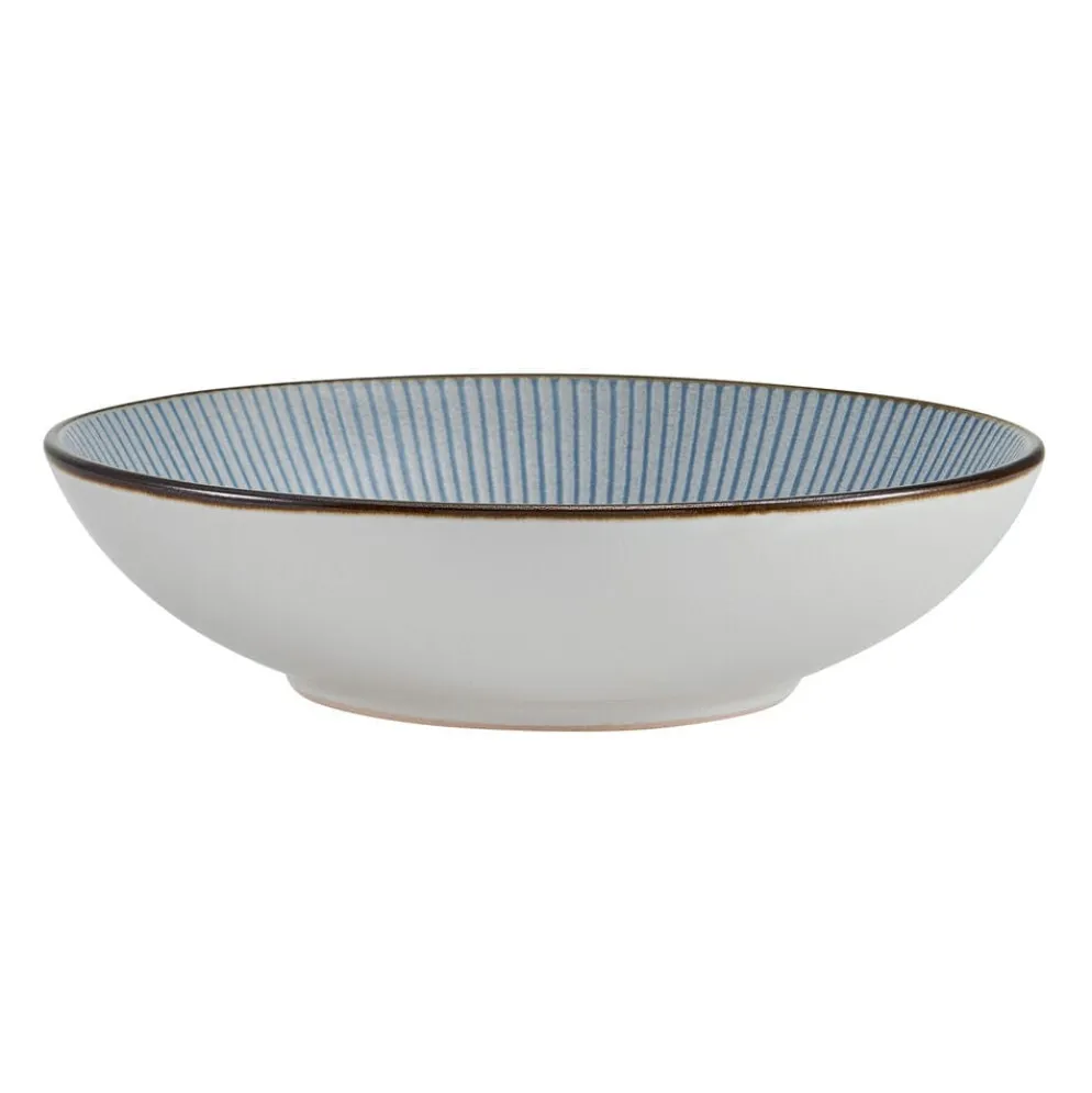 Arlie Blue 12 Piece Pasta Dinnerware Set, Service for 4