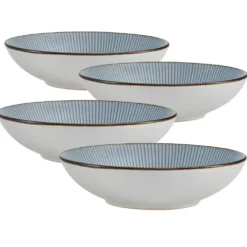 Arlie Blue Set of 4 Pasta Bowls