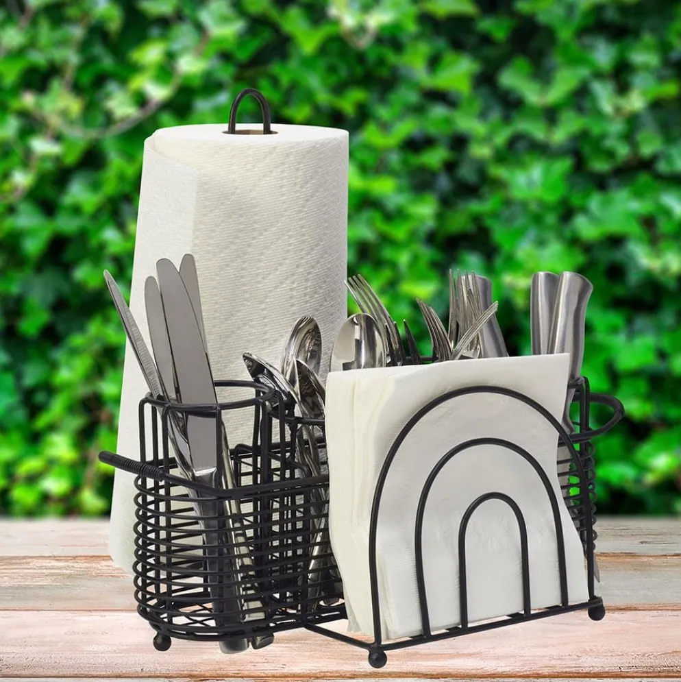 Art Deco Hostess Buffet Storage Caddy