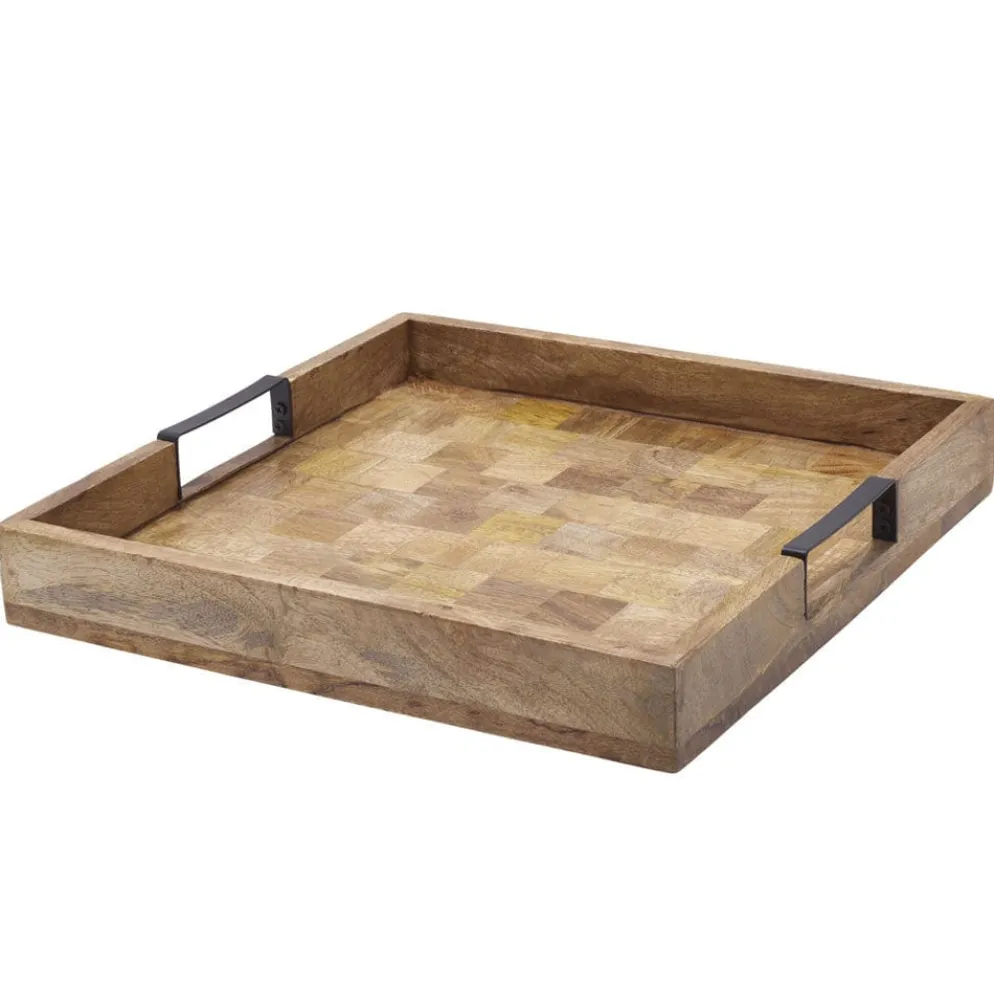 Avery Square Lazy Susan Serve Tray