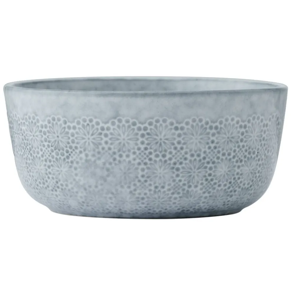 Blooming Meadow Blue 12 Piece Dinnerware Set, Service for 4
