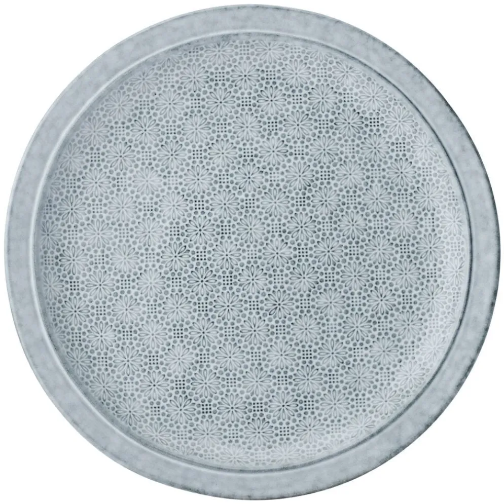 Blooming Meadow Blue 12 Piece Dinnerware Set, Service for 4