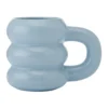 Blue Rounded Cloud Mug