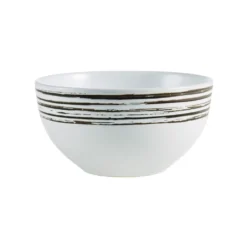 Bryson White 16 Piece Dinnerware Set, Service for 4