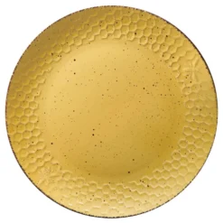 Bumble Bee Yellow 16 Piece Dinnerware Set, Service for 4