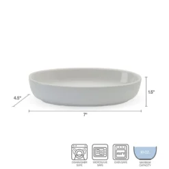 Burrito Set of 4 Small Oval Bowls