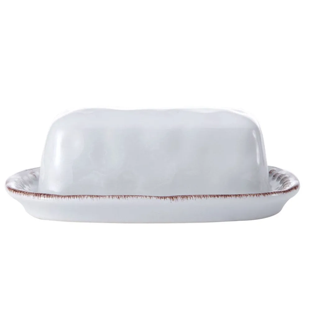 Canyon Bead Covered Butter Dish