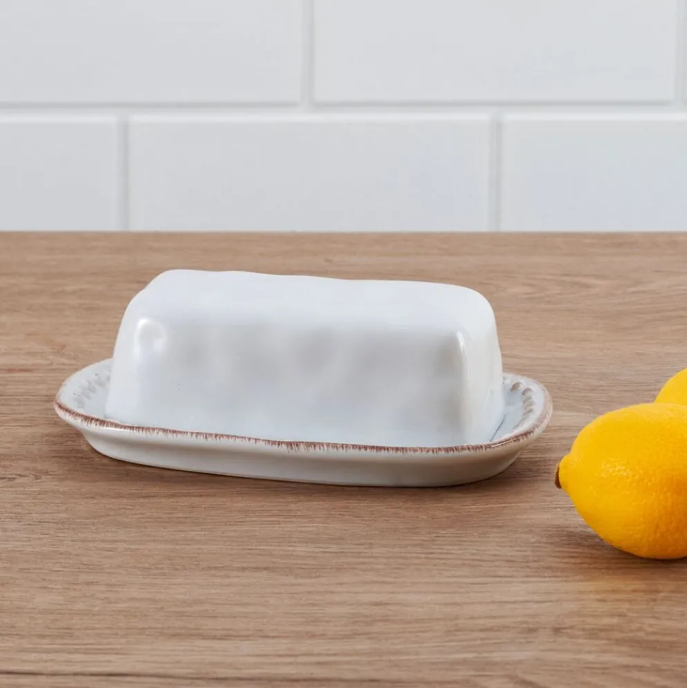 Canyon Bead Covered Butter Dish