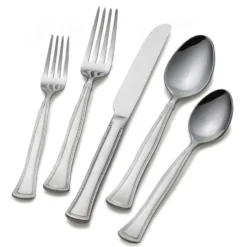 Chadwick Bead 20 Piece Flatware Set, Service for 4