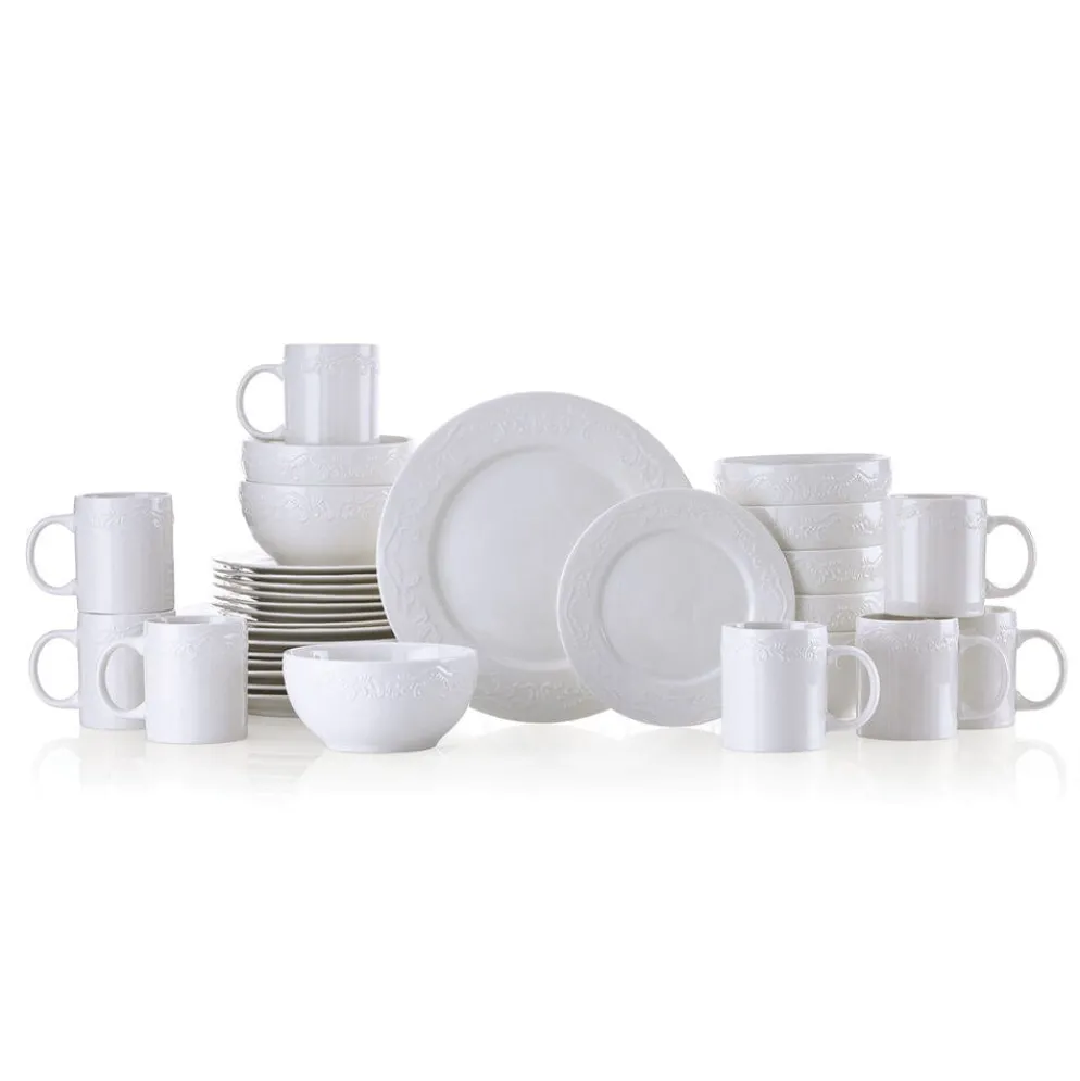 Charlotte 32 Piece Dinnerware Set, Service for 8