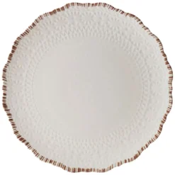 Chateau Cream 12 Piece Outdoor Melamine Dinnerware Set, Service for 4