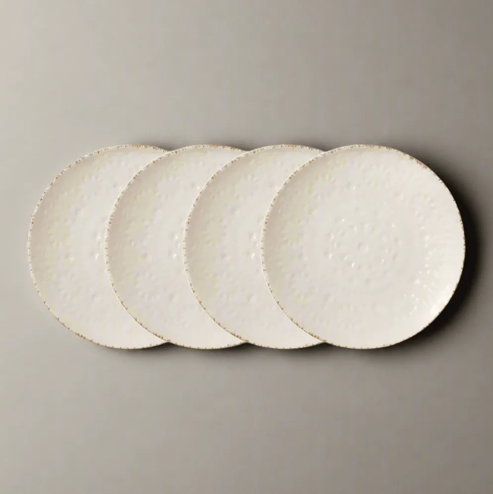 Chateau Cream Set of 4 Appetizer Plates