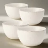 Chateau Cream Set of 4 Soup Cereal Bowls