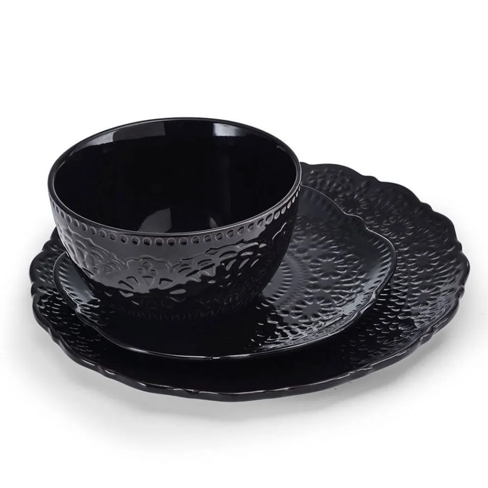 Chateau Midnight Set of 4 Soup Cereal Bowls