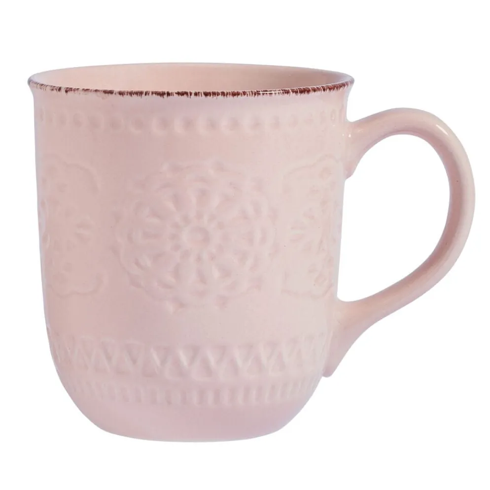 Chateau Pink Set of 4 Mugs