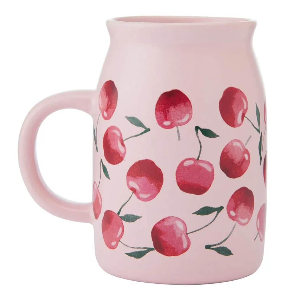 Cherries Milk Jug Mug