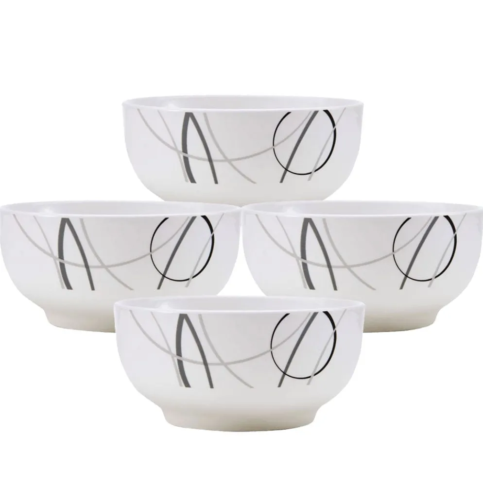 Circles Set of 4 All Purpose Bowls
