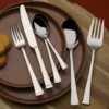 Conley 34 Piece Flatware Set, Service for 8