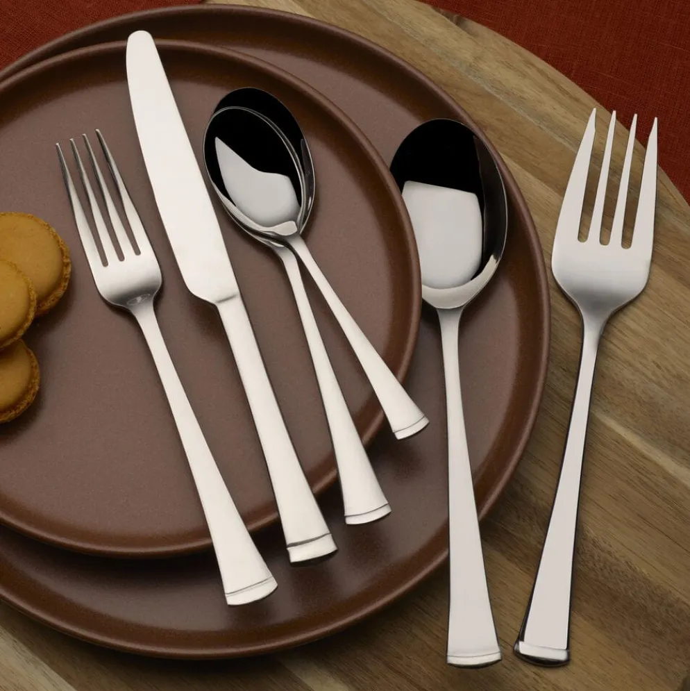 Conley 34 Piece Flatware Set, Service for 8