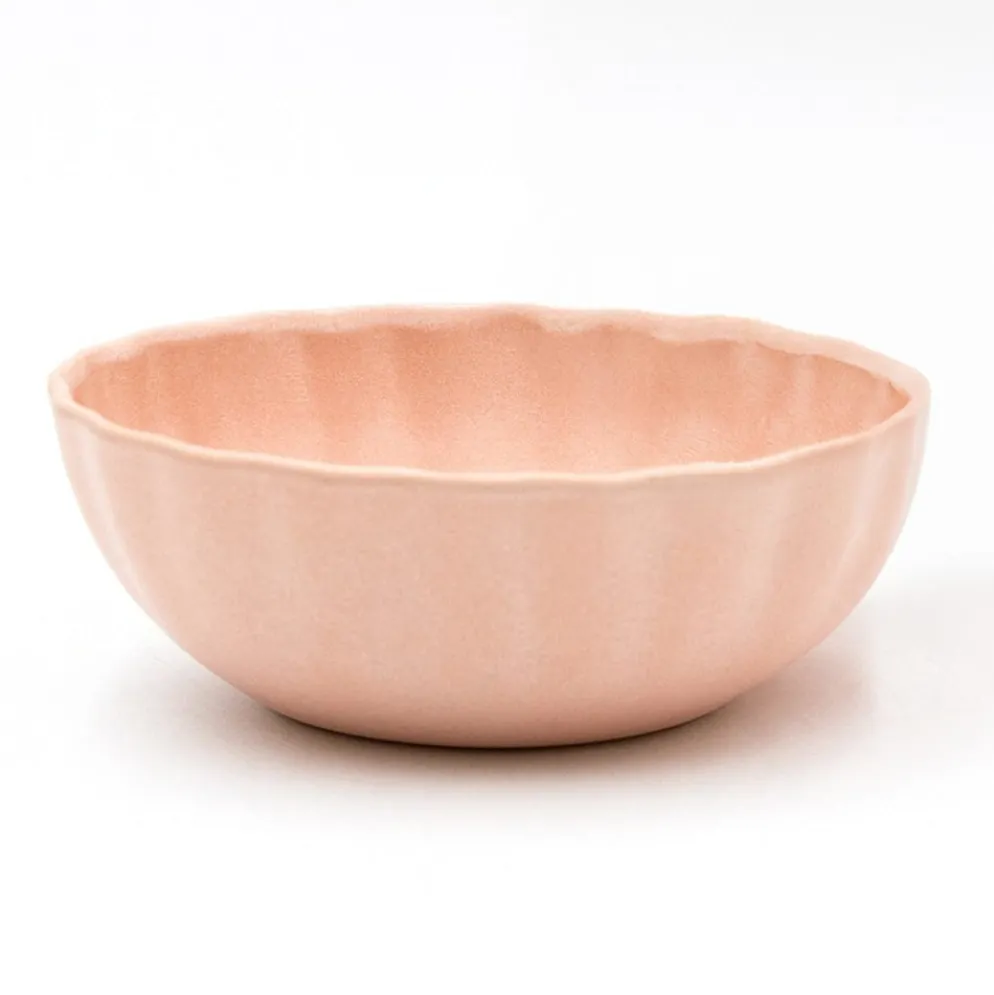 Darbie Angell Lady Blush Set of 4 Oval Soup Cereal Bowls