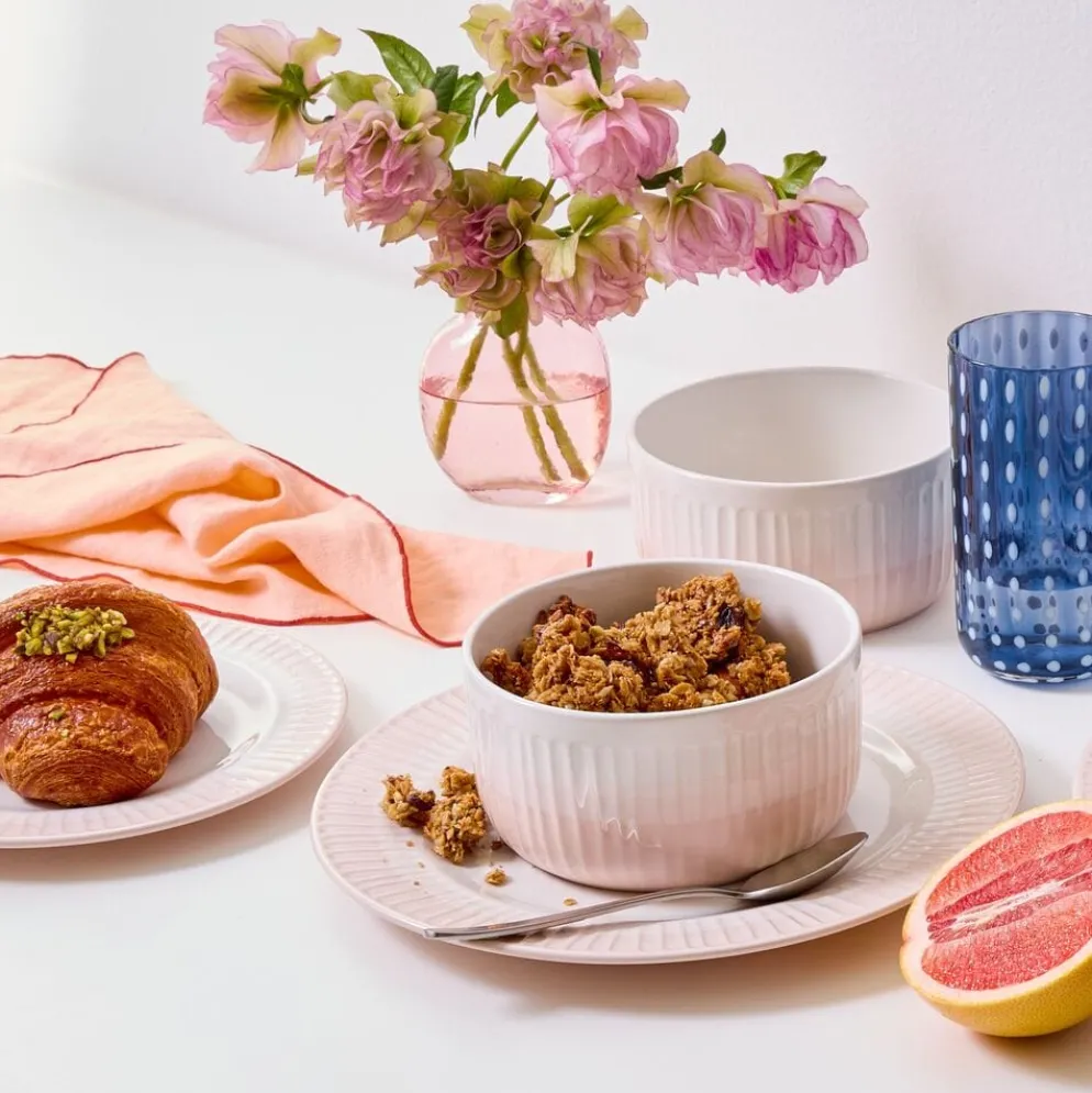 Darbie Angell Rising Up Blush 12 Piece Dinnerware Set, Service for 4
