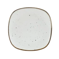 Decker White 16 Piece Dinnerware Set, Service for 4