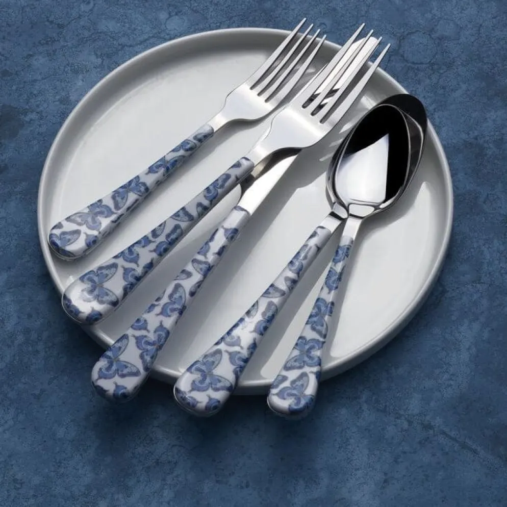 Dolly Parton Mosaic Butterfly 20 Piece Flatware Set, Service for 4