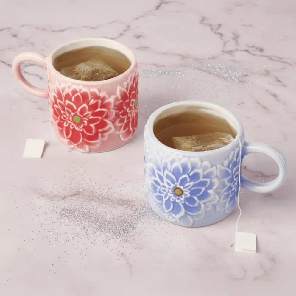 Dolly Parton Mosaic Set of 2 Figural Mugs