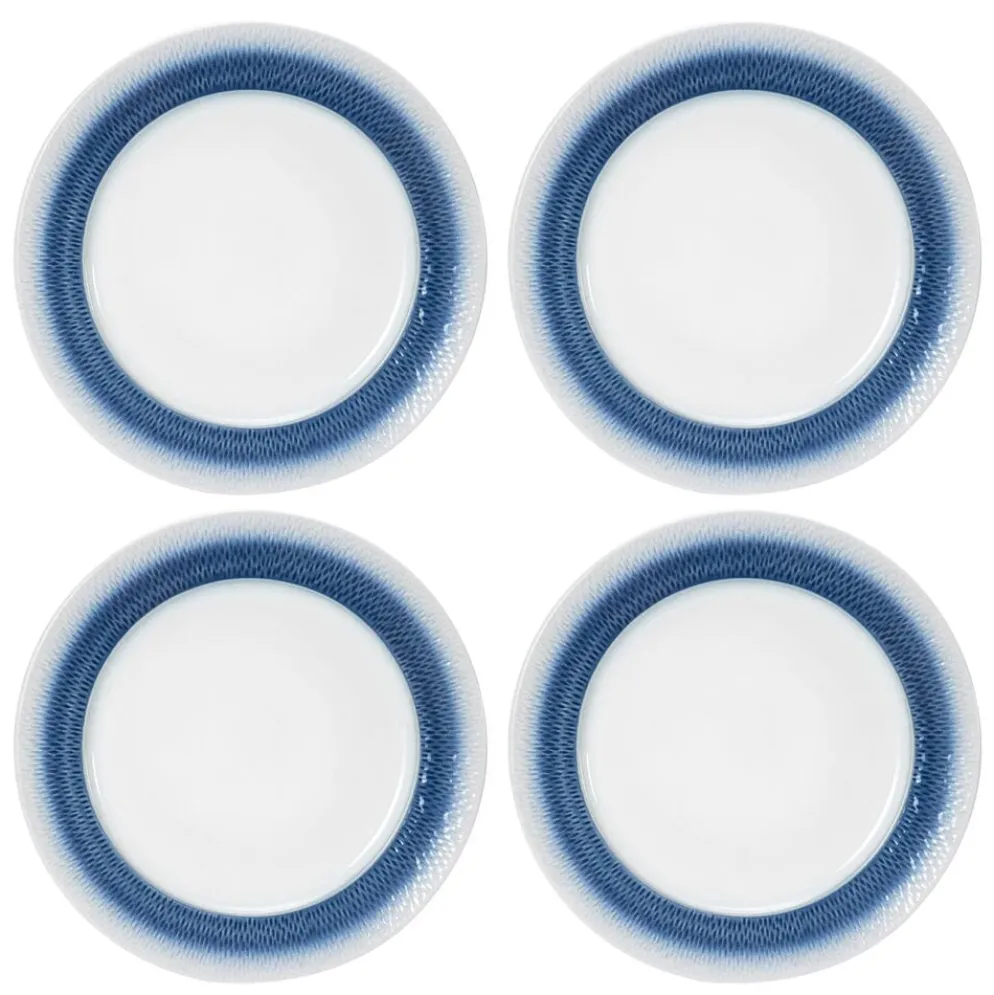 Eclipse Blue 16 Piece Dinnerware Set, Service for 4