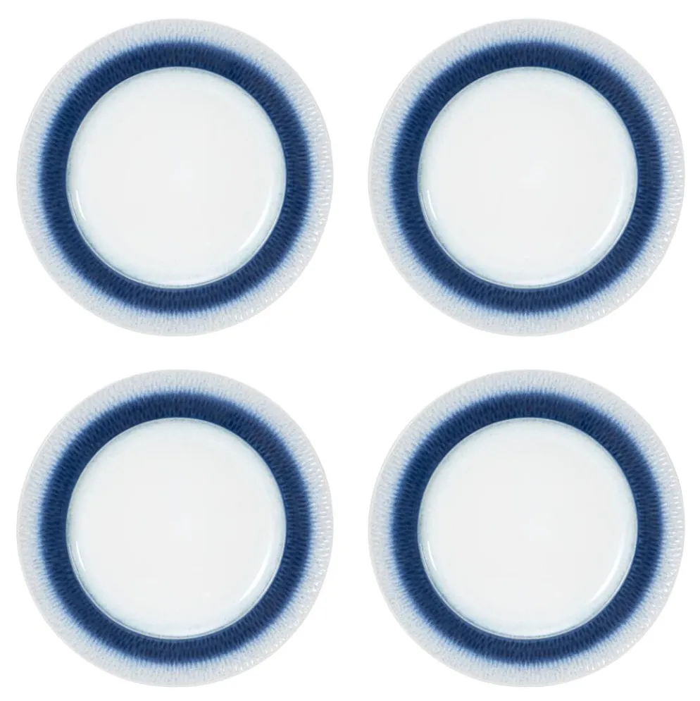 Eclipse Blue 16 Piece Dinnerware Set, Service for 4