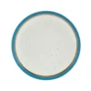 Ezra Blue 16 Piece Dinnerware Set, Service for 4