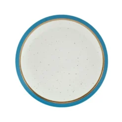 Ezra Blue 16 Piece Dinnerware Set, Service for 4