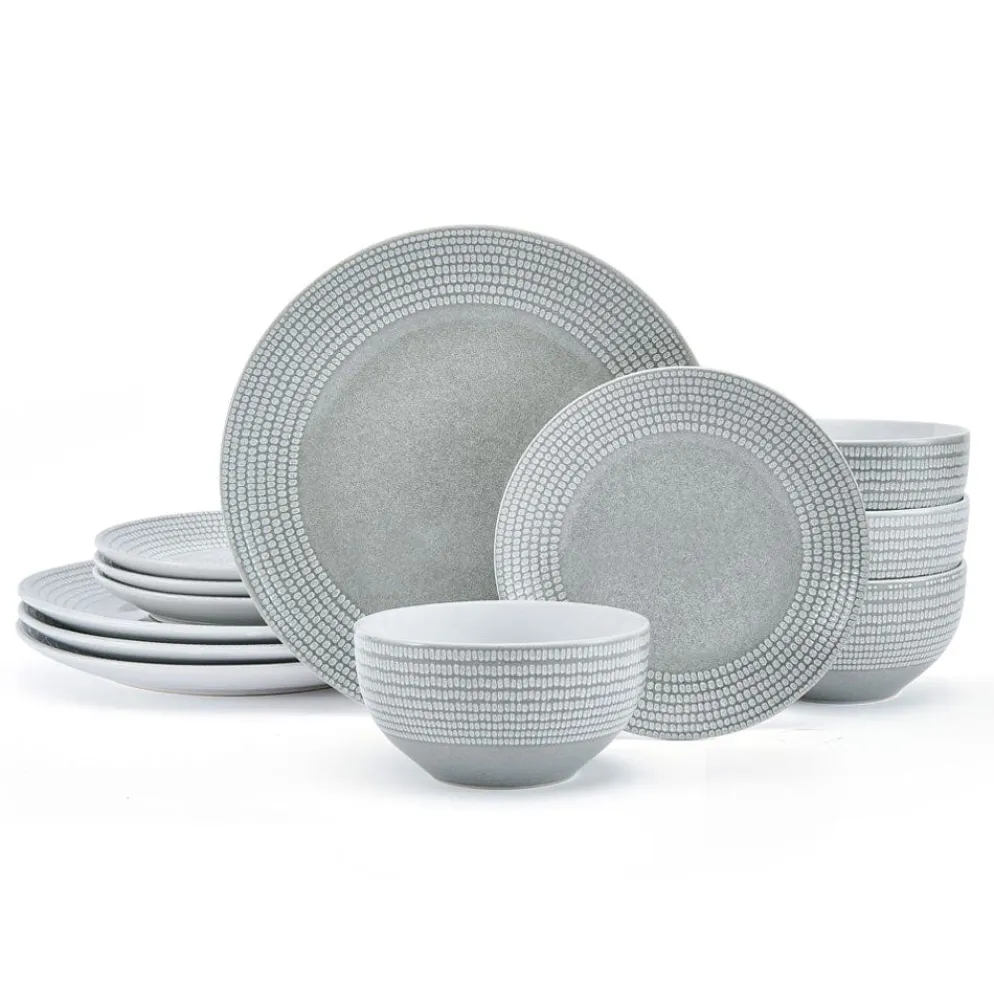 Felicity 12 Piece Dinnerware Set, Service for 4