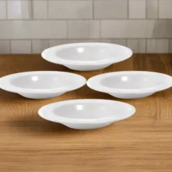 Filigree® Set of 4 Rim Soup Bowls