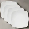 Filigree® Set of 4 Square Dinner Plates