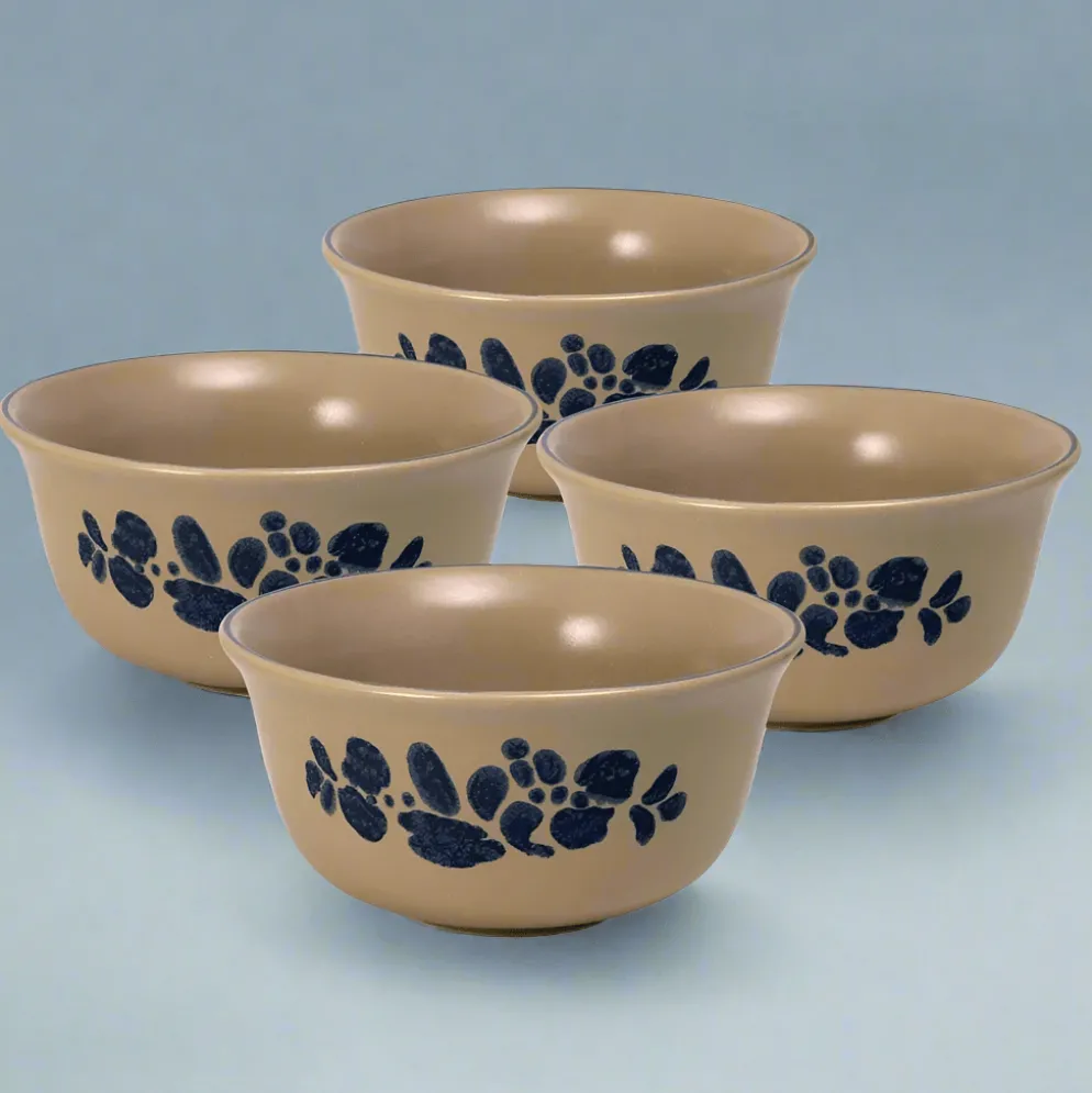 Folk Art® Set of 4 Deep Soup Cereal Bowls