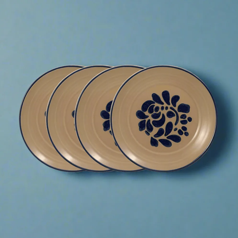Folk Art® Set of 4 Salad Plates