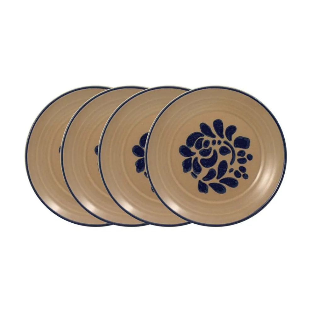 Folk Art® Set of 4 Salad Plates
