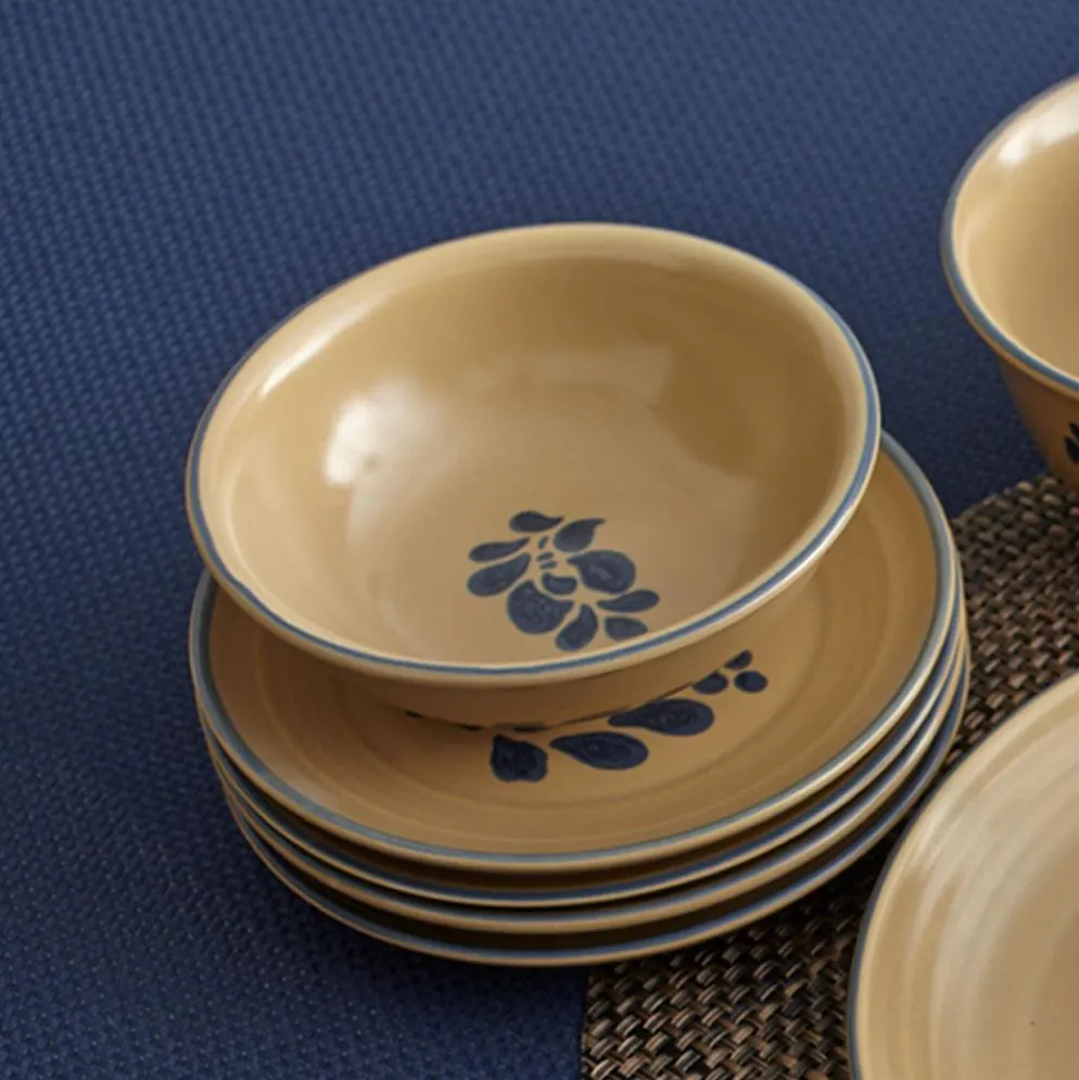 Folk Art® Set of 4 Soup Cereal Bowls