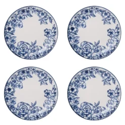 Gabriela Blue 16 Piece Dinnerware Set, Service for 4