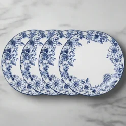 Gabriela Blue Set of 4 Dinner Plates